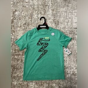 Garanimals Green Short Sleeve Tee with Snake Design soft touch fabric size 6